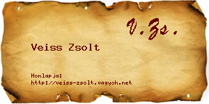 Veiss Zsolt névjegykártya